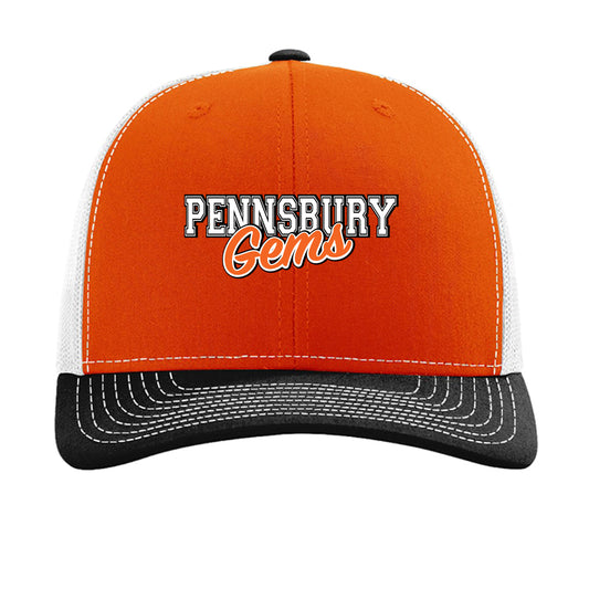 Orange/ White/ Black - FRONT