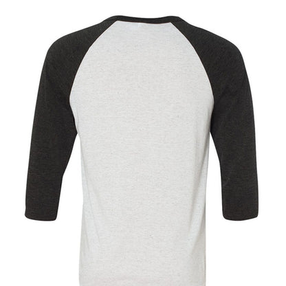 WHT FLCK/CHAR TRIBLND - BACK