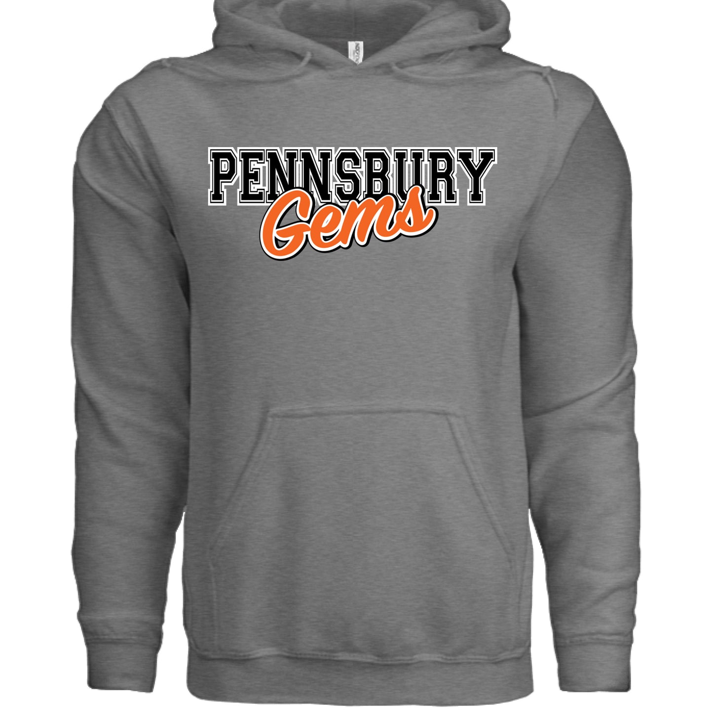 Gunmetal Heather - FRONT