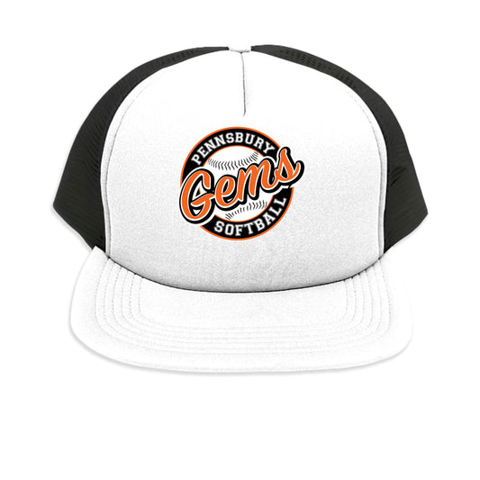 WHITE / BLACK - FRONT