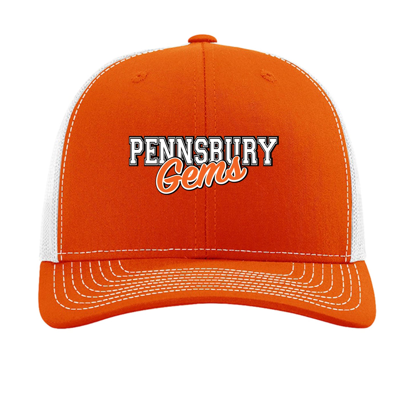 Orange/ White - FRONT