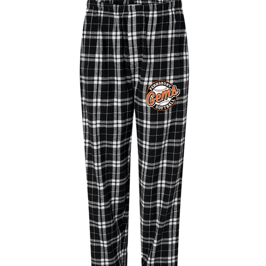 Black/ White Buffalo Plaid - FRONT